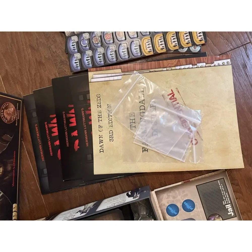 Victory Point Games Dawn of the Zeds 3rd Ed Board Game 100% complete all pieces